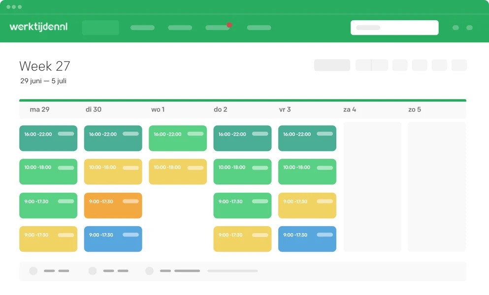 Top 10 personeelsplanning software voor de horeca